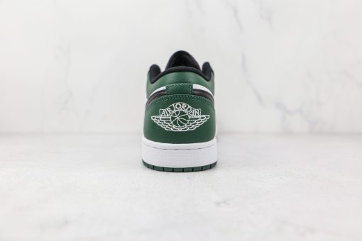 NIKE AJ1 Air Jordan 1 low Black green toe