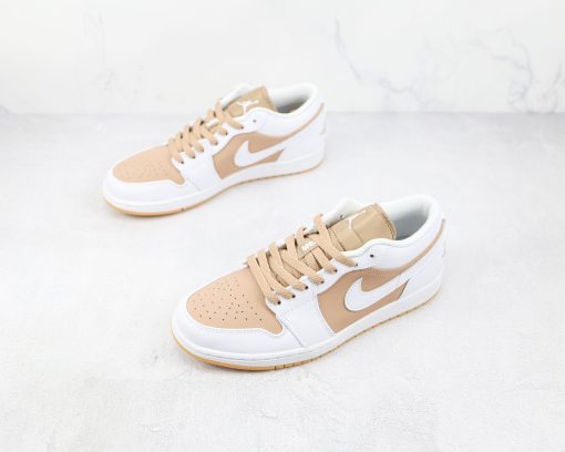 NIKE AJ1 Air Jordan 1 low White brown - Image 2