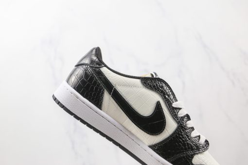 NIKE Air Jordan 1 Low Barb crocodile skin