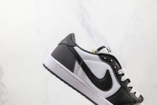 NIKE Air Jordan 1 Low Barb black gray white