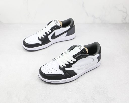 NIKE Air Jordan 1 Low Barb black gray white