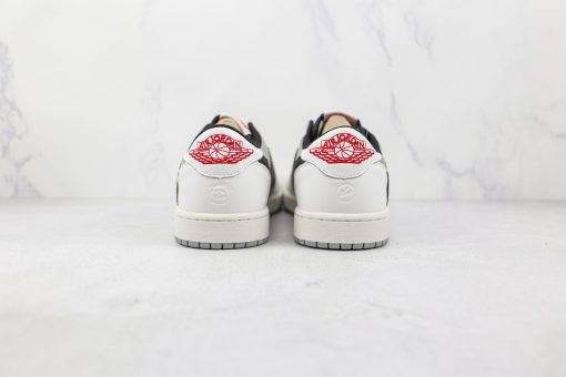 NIKE Air Jordan 1 Low Barb white gray