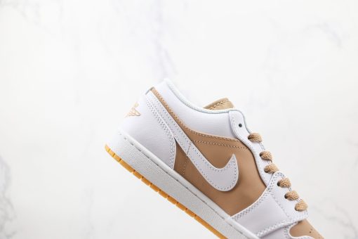 NIKE AJ1 Air Jordan 1 low White brown - Image 3