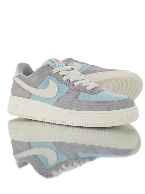 Nike Air Force 1 '07 Suede stitching Aquamarine moonlight