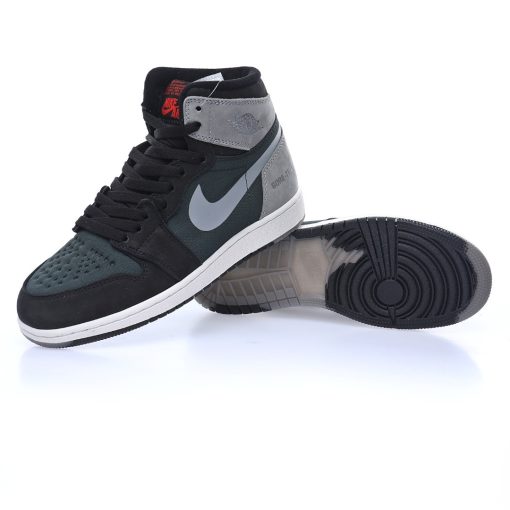 NIKE Air Jordan 1 High Element"Gore-Tex Black Grey - Image 2