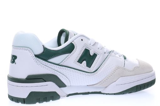 New Balance BB550 "White light gray dark green"