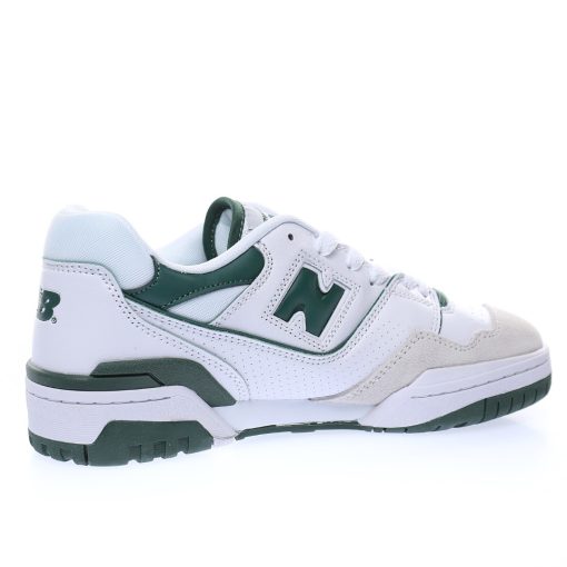 New Balance BB550 "White light gray dark green"