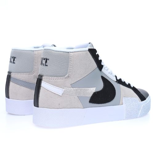 NIKE Zoom Blazer Mid Premium SB"Mosaic Pack-Grey" - Image 4