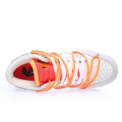 Off-White™ x Nike SB Dunk Low Lot"The 31/50"Light grey rice white orange red blue