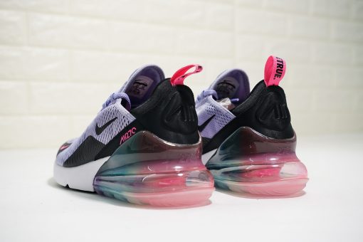 NIKE AIR MAX 270 Light purple pink black rainbow