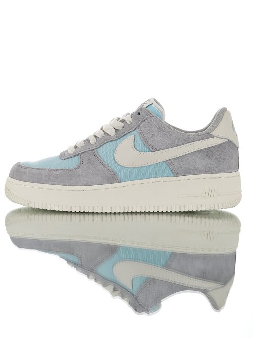 Nike Air Force 1 '07 Suede stitching Aquamarine moonlight