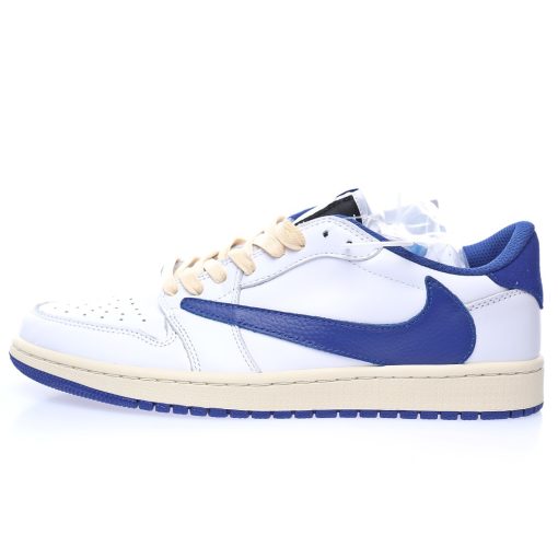 Travis Scott x Nike Air Jordan 1 Low OG White Blue