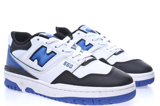 New Balance BB550 "Leather White Black Royal Blue"