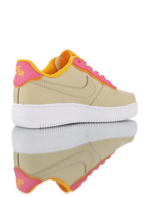 Nike Air Force 1 '07 Leather apricot yellow pink