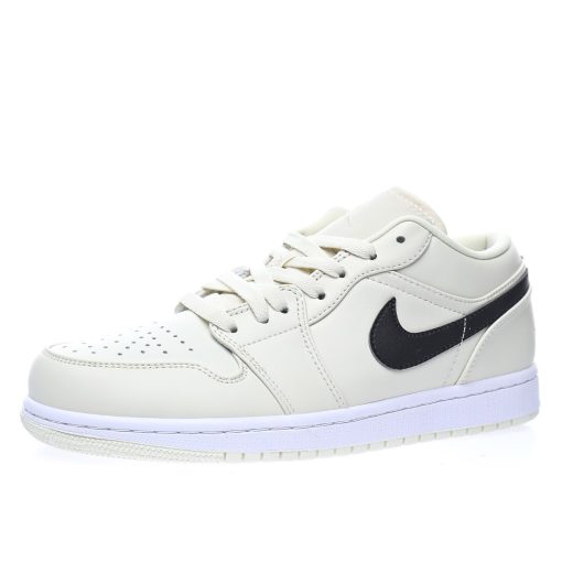 Nike Air Jordan 1 Low GS"Coconnut Milk Black White" - Image 2