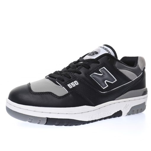 New Balance BB550 "Leather black grey shadow navy"