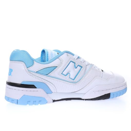 New Balance BB550 "Leather white blue light blue North Carolina blue"