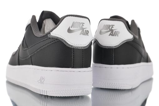 Nike Air Force 1 Leather black and white grey