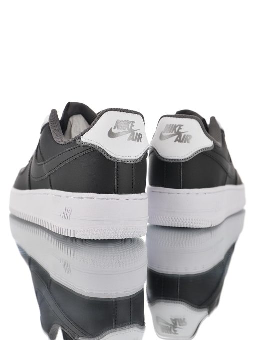 Nike Air Force 1 Leather black and white grey