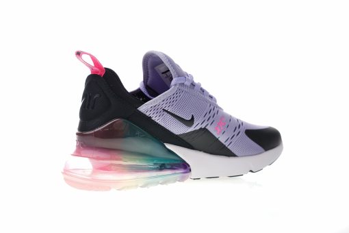 NIKE AIR MAX 270 Light purple pink black rainbow