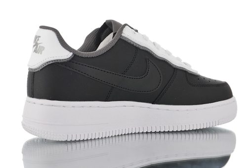 Nike Air Force 1 Leather black and white grey