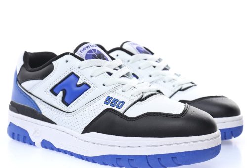 New Balance BB550 "Leather White Black Royal Blue"