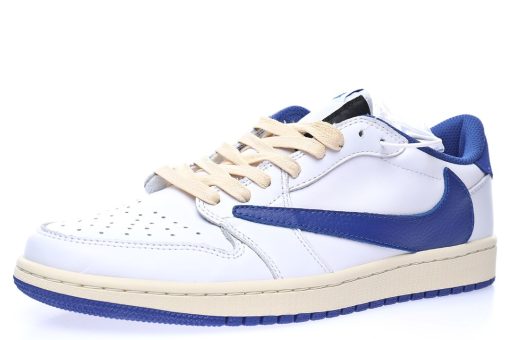 Travis Scott x Nike Air Jordan 1 Low OG White Blue