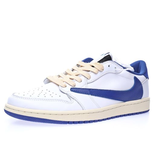 Travis Scott x Nike Air Jordan 1 Low OG White Blue