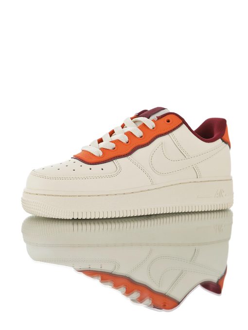 Nike Air Force 1 Leather milk wine red orange