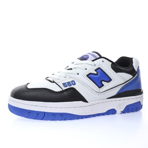 New Balance BB550 "Leather White Black Royal Blue"