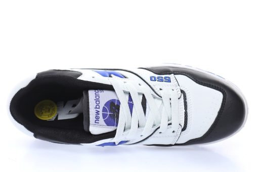 New Balance BB550 "Leather White Black Royal Blue"