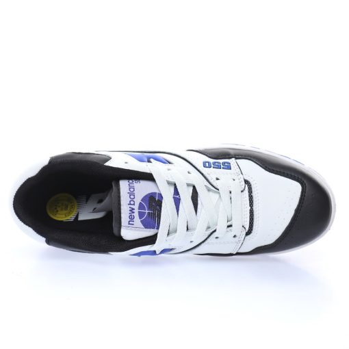 New Balance BB550 "Leather White Black Royal Blue"