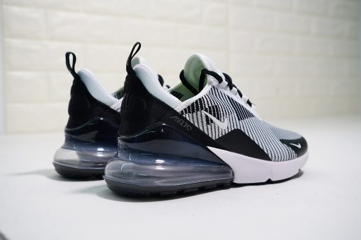 NIKE AIR MAX 270 "Woven white black ice blue background"