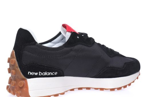 New Balance MS327 "Black grey raw rubber sole"