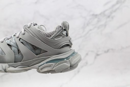 BALENCIAGA Track Mule Clear Sole Sneakers grey