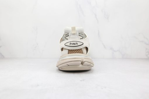 BALENCIAGA Track Mule Clear Sole Sneakers no light beige