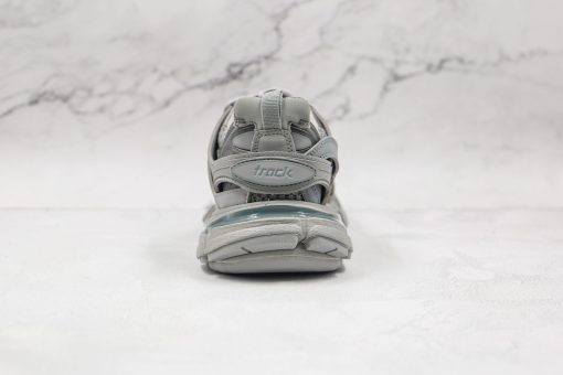 BALENCIAGA Track Mule Clear Sole Sneakers grey