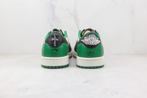 Nike Wmns Air Jordan 1 Low barb white black green - Image 6