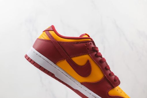 NIKE SB Dunk Low Red and yellow - Image 4