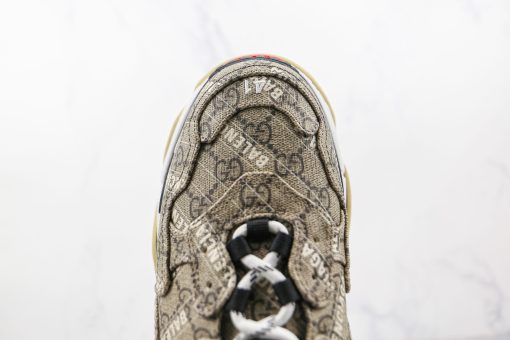 Balenciaga Triple S Printing Gucci joint name