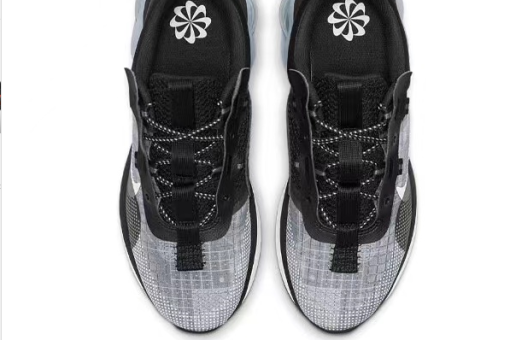 NIKE AIR MAX Gray black transparent bottom