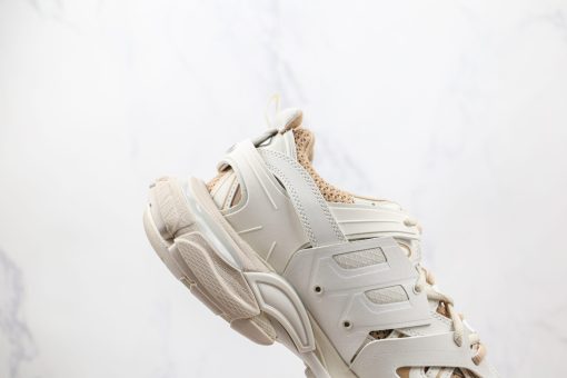 BALENCIAGA Track Mule Clear Sole Sneakers no light beige