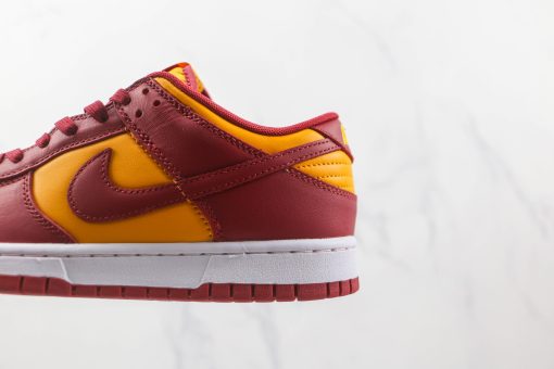 NIKE SB Dunk Low Red and yellow - Image 3