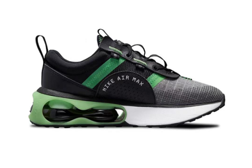 NIKE AIR MAX Black grey green background