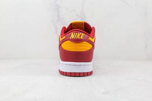 NIKE SB Dunk Low Red and yellow - Image 6