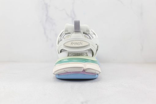 BALENCIAGA Track Pure white blue background