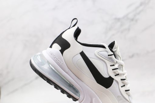 Nike 270 react white and black