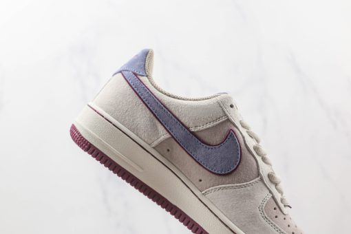 Air Force 1’07 Low Suede grey purple