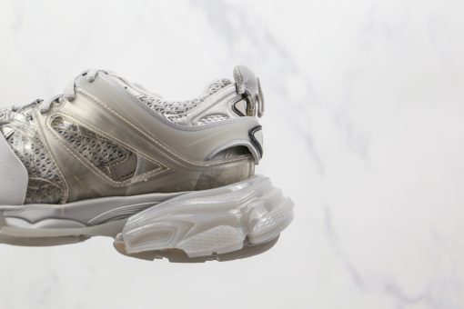 BALENCIAGA Track Mule Clear Sole Sneakers grey