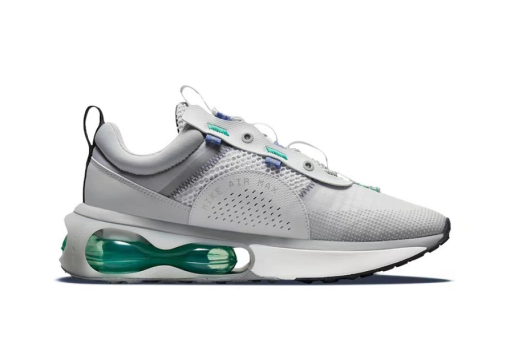 NIKE AIR MAX Grey green background